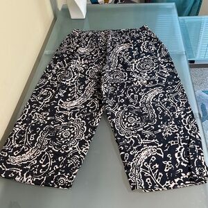 Linen Pants JNY Linen Blend Wide Leg Palazzos Size 2X